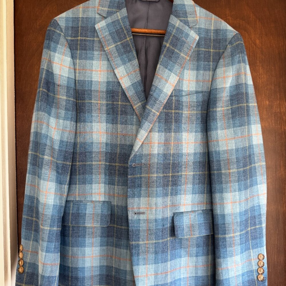 Men's Ralph Lauren Plaid Sports Coast Size 38S